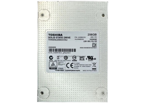 Toshiba THNSNJ256GCSU 256GB M.2 SATA SSD - Above 67% Health