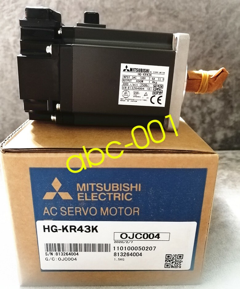 Brand new original Mitsubishi AC servo motor HG-KR43K 400W