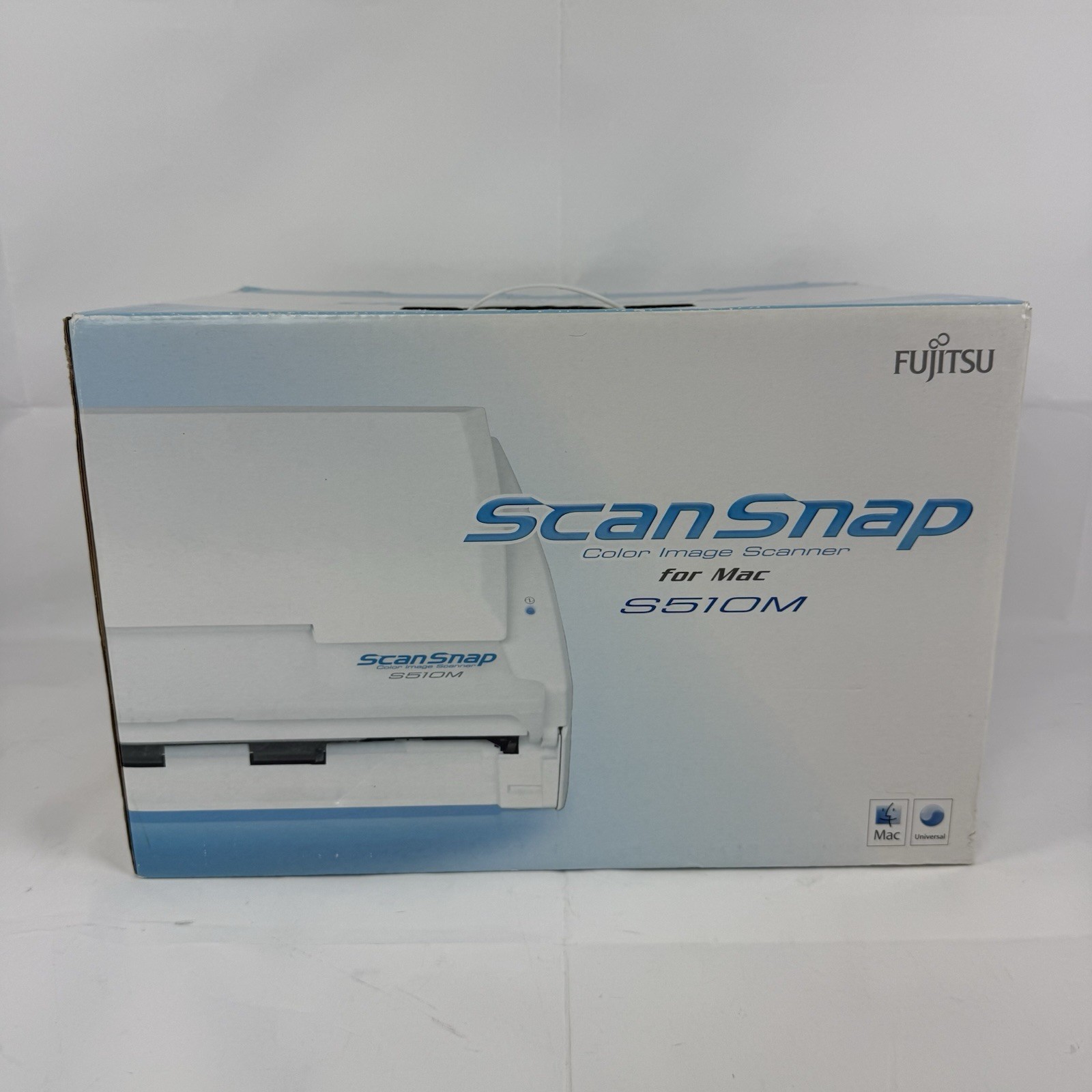 Fujitsu ScanSnap S510M Color Image Scanner For MAC 18 PPM New Factory Sealed