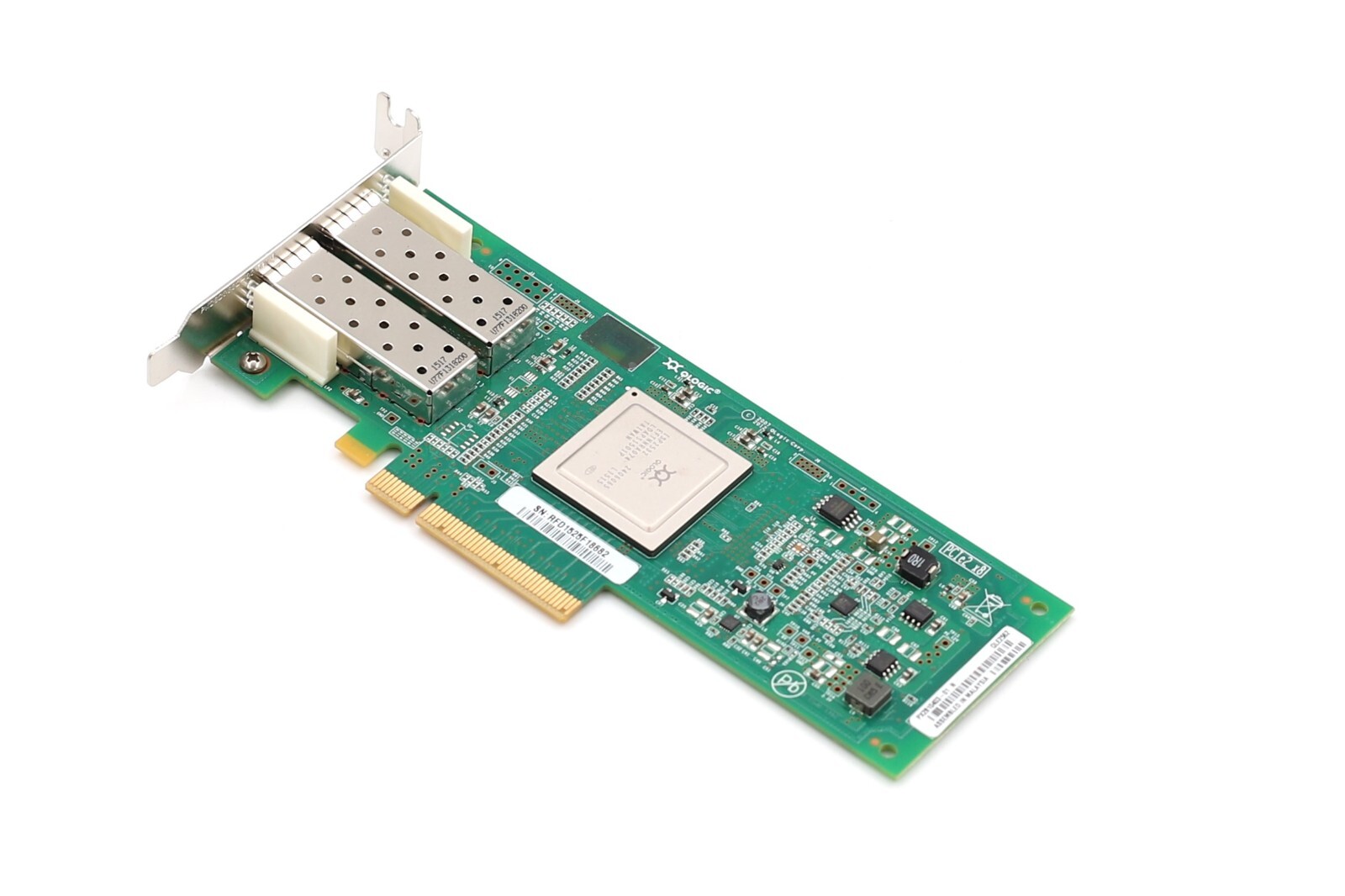 QLogic QLE2562 Dual-Port Fiber Channel Network Adapter Card P/N: PX2810403-01
