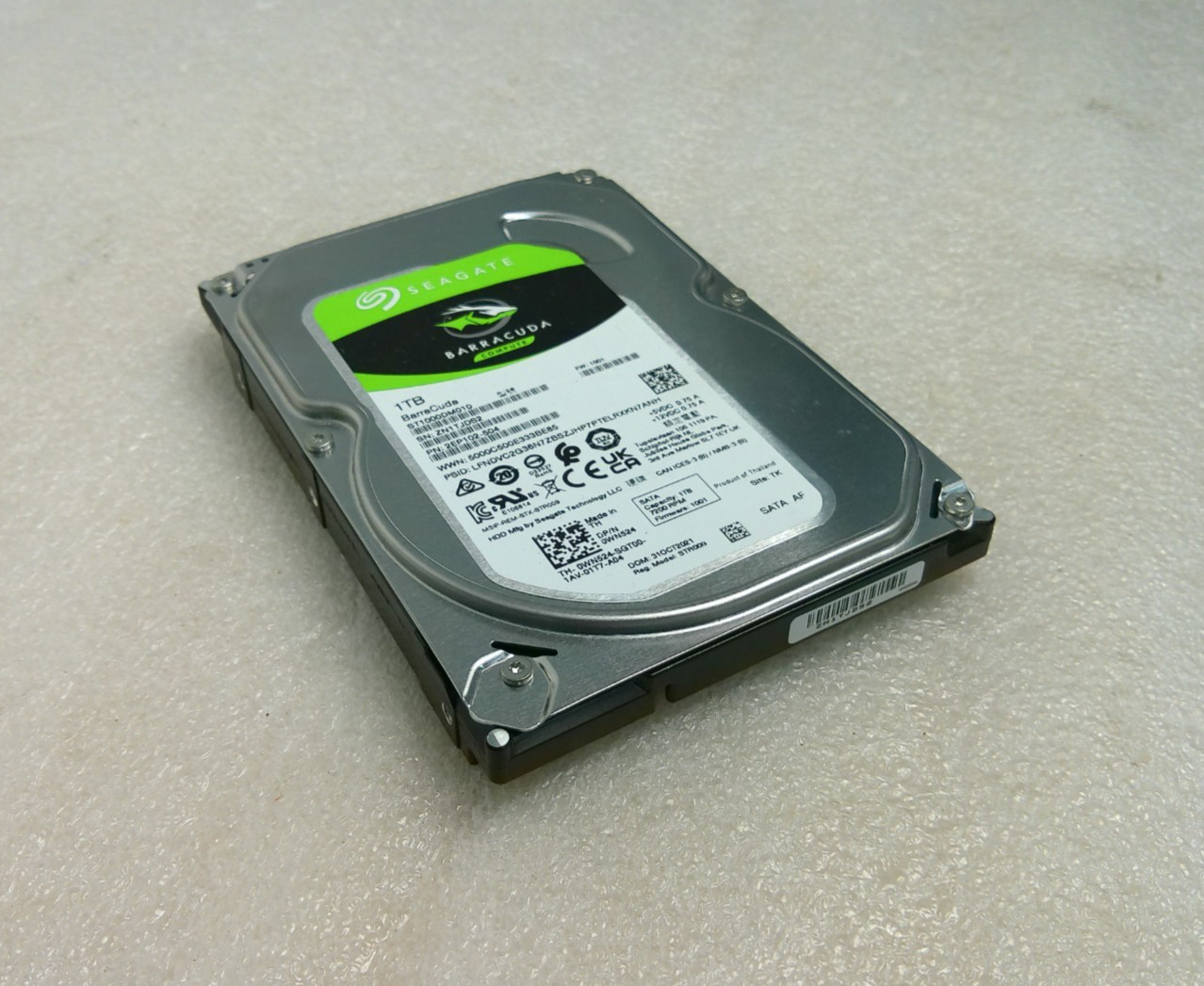 Seagate Barracuda 2EP102-504 ST1000DM010 1TB 3.5-inch Internal Hard Drive