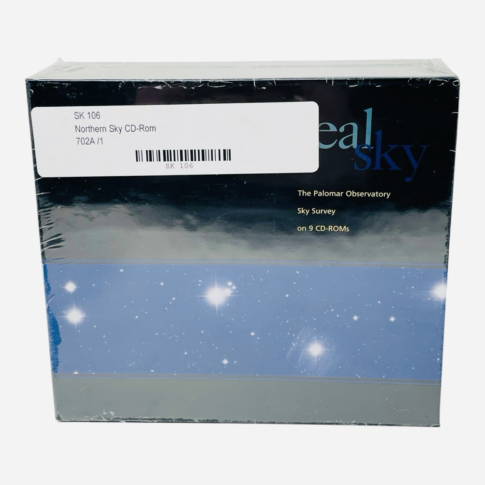 Real Sky Palomar Observatory Northern Sky Survey 9 CD ROMs New Sealed