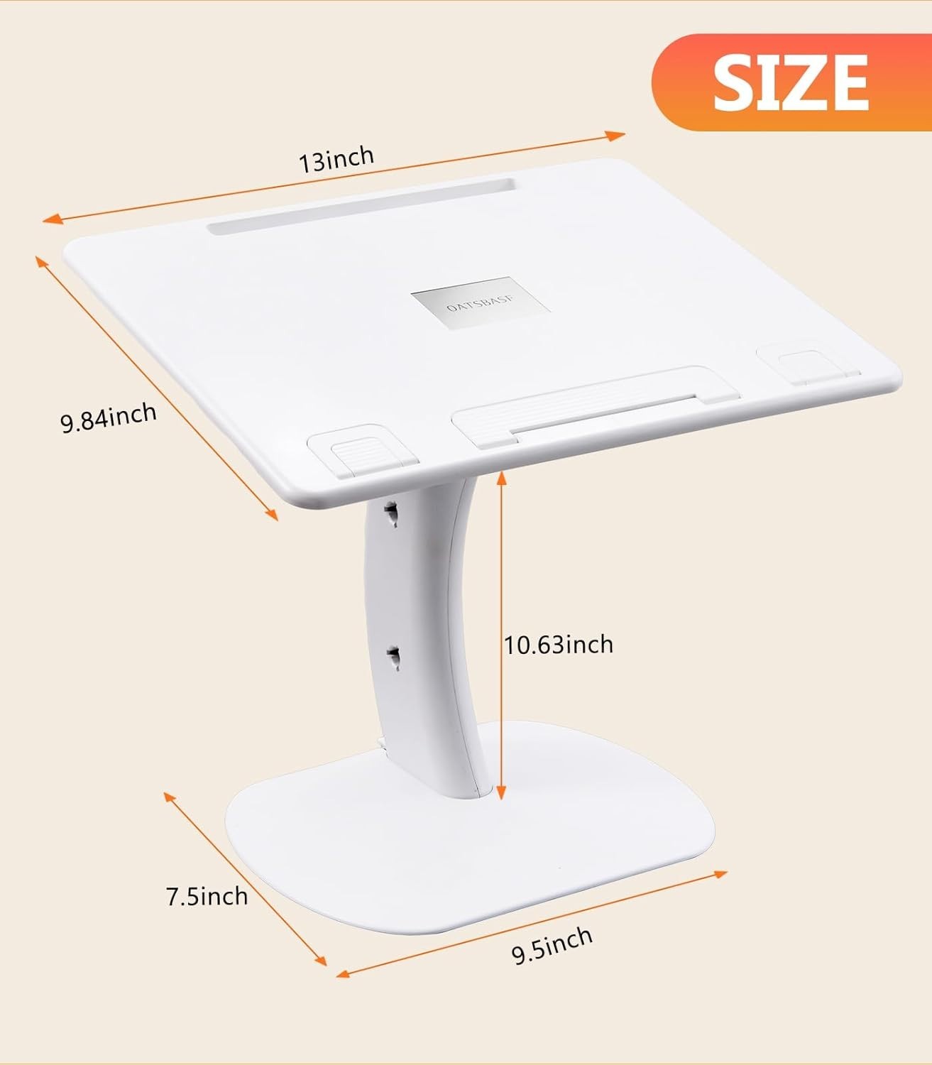 Adjustable Car Seat Tray Table Laptop Food Travel Desk Open Box New