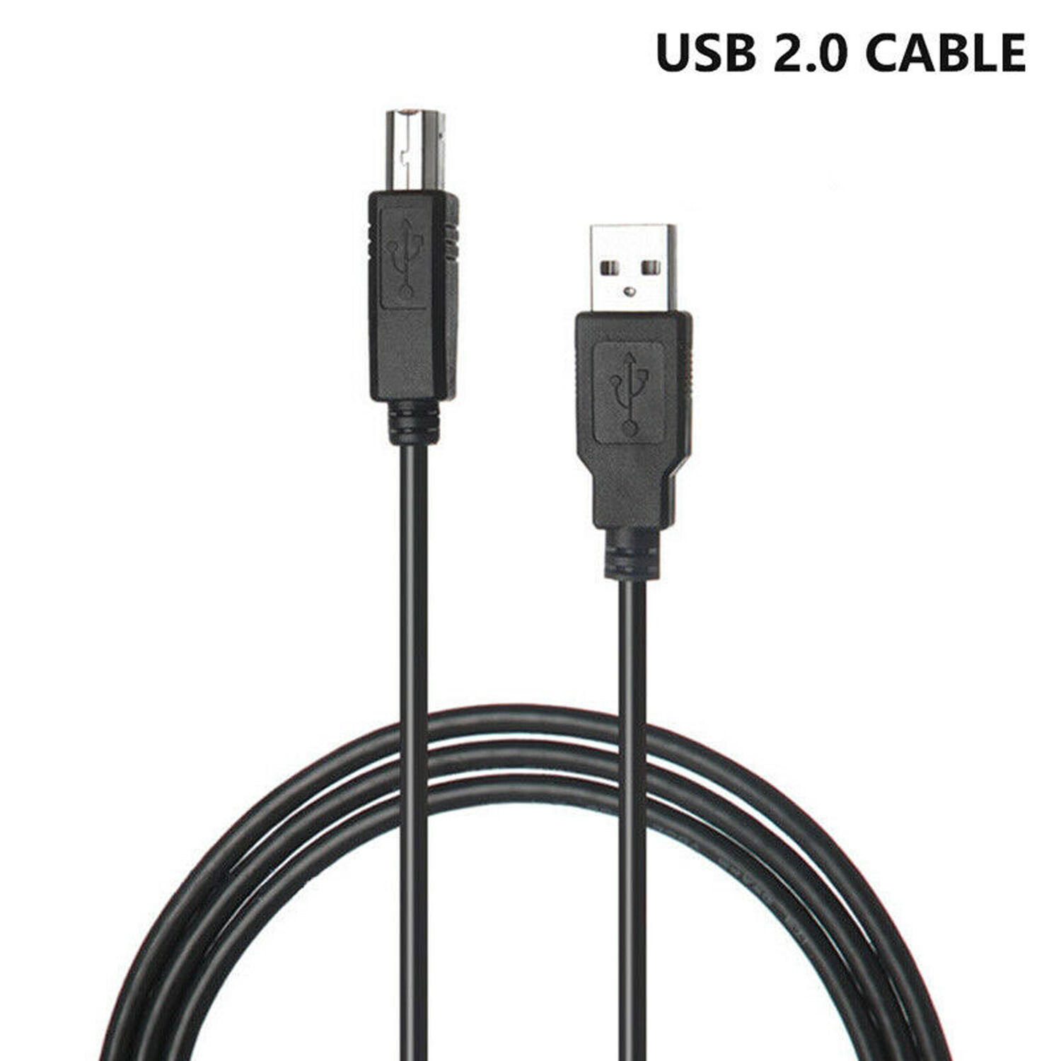 6ft USB Cable Cord Lead Wire Line Plug for HP Smart Tank 7301 All-in-One Printer