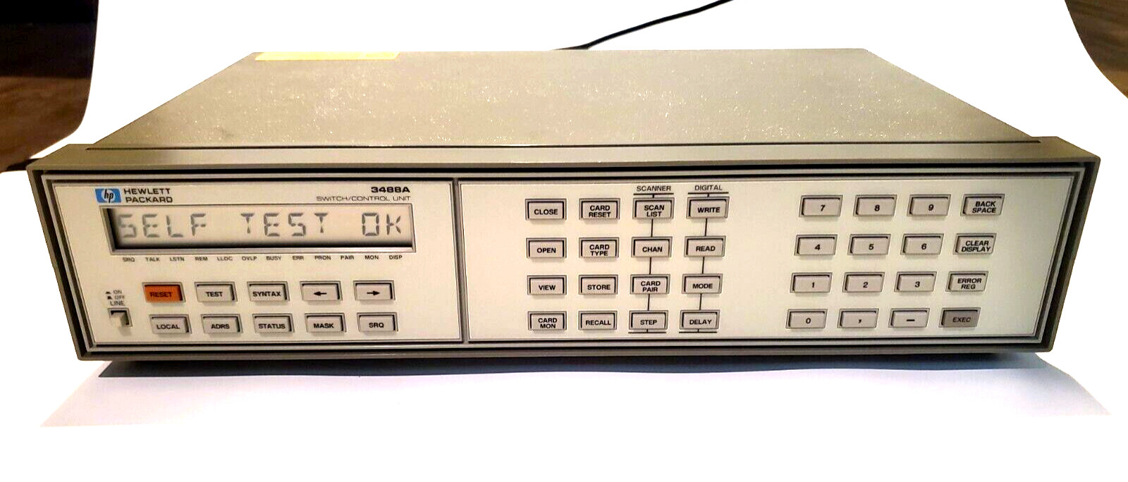 Hewlett Packard 3488A Switch / Control Unit - 