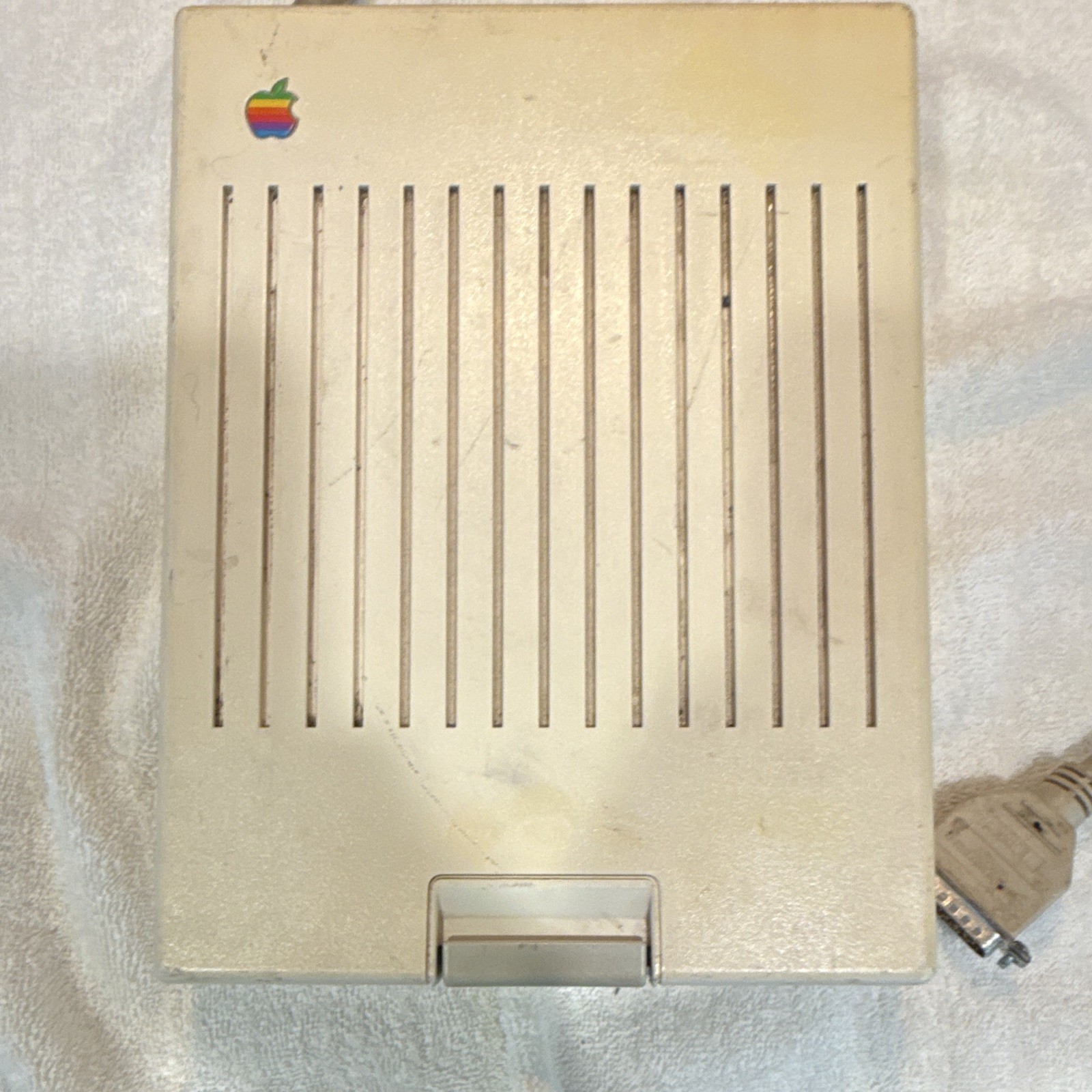 Apple Disk IIc External Floppy Drive A2M4050 Vintage For Apple