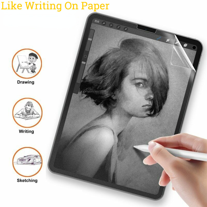 Matte Writing Paper Film Screen Protector For All Apple iPad Pro Air iPad Mini