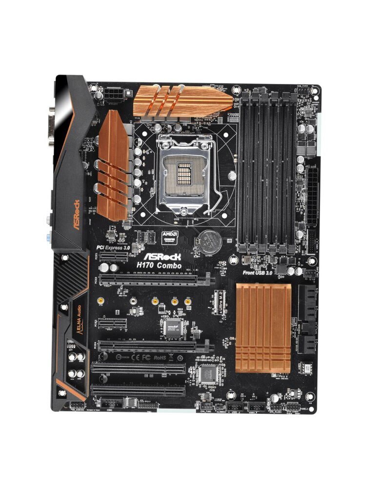 For ASRock H170 Combo Desktop Intel H170 H170M DDR4 Motherboard LGA 1151