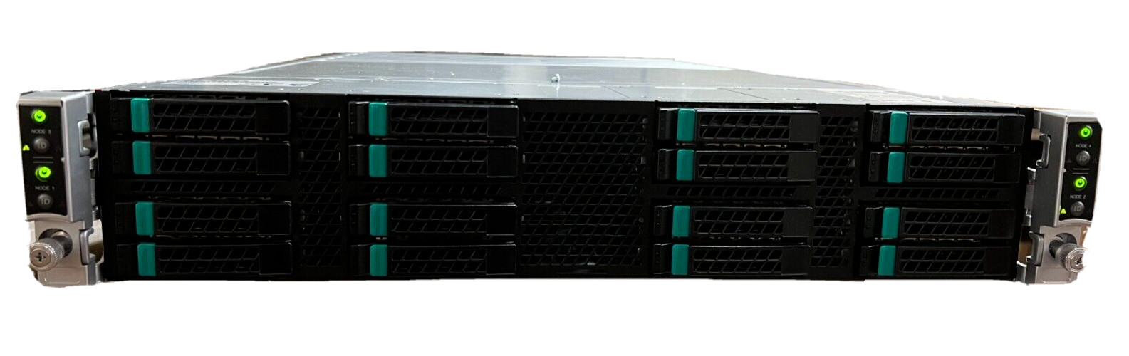 Intel H2216XXKR 2U, 4-Node Server W/6x E5-2680 , 192GB RAM , 2x G16565-301
