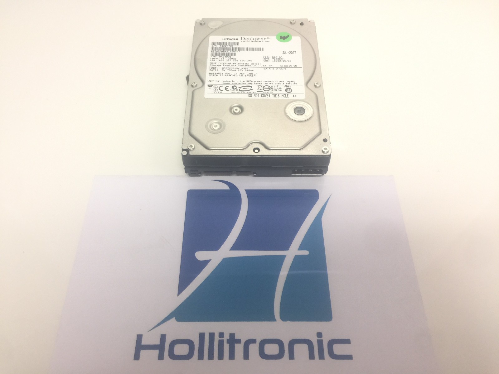 Hitachi Deskstar 250GB 0A34030 HDT725025VLA380 3.5" HDD 7200RPM