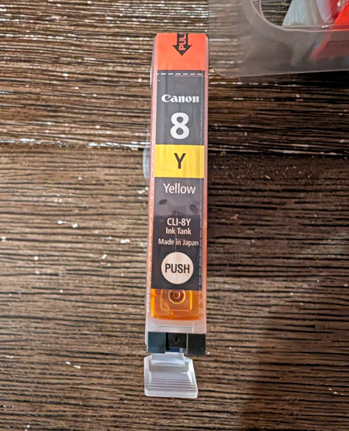 Canon CLI-8Y Yellow Ink Tank Genuine/Original Inkjet Cartridge
