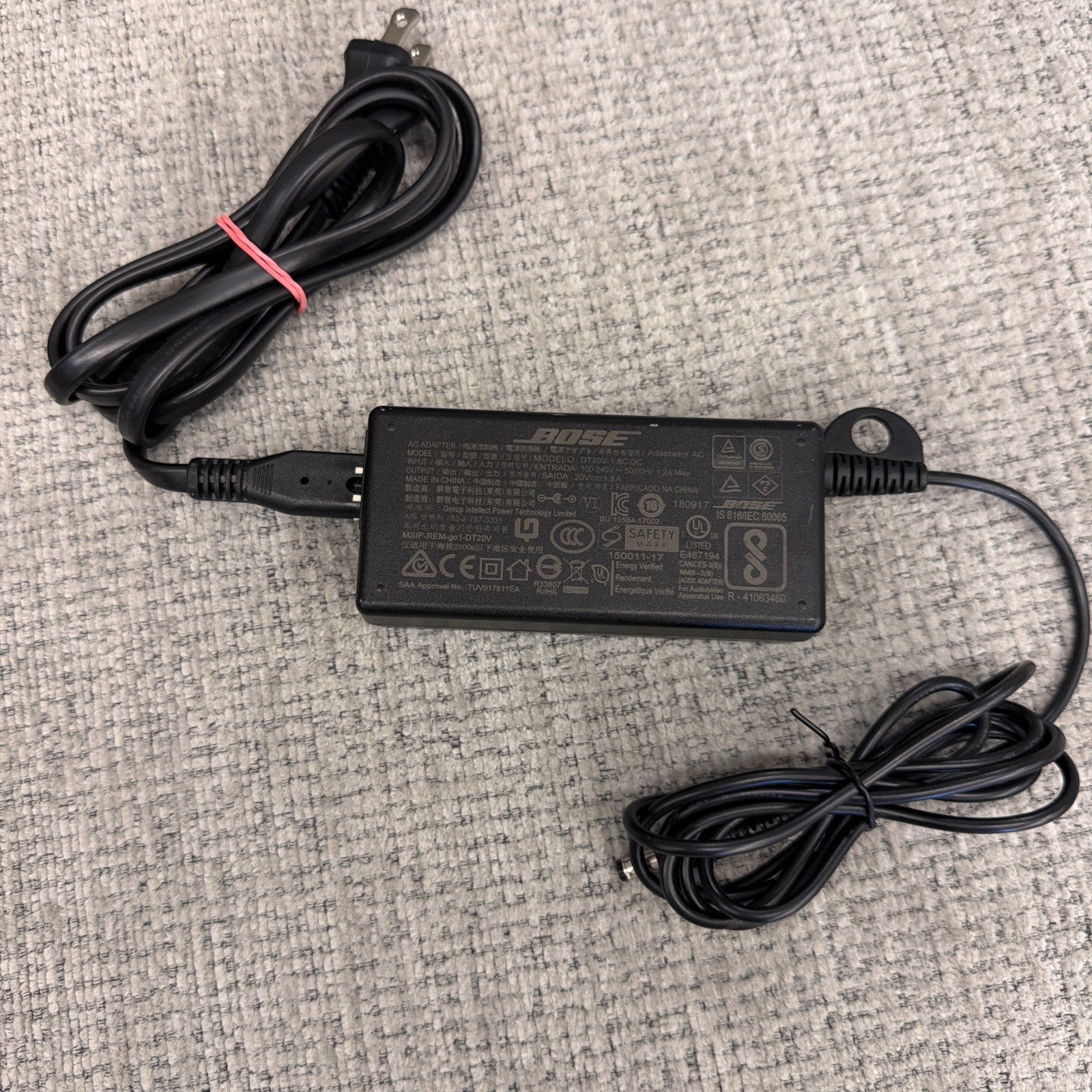 Original Bose T1 T4 T8 ToneMatch Audio Engine Power Supply Charger AC Adapter