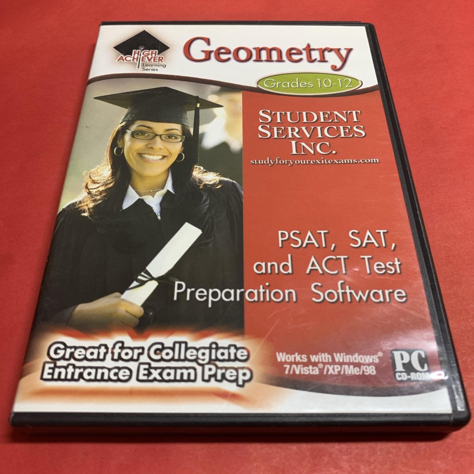 High Achiever: Geometry - Gr. 10-12 for SAT, ACT, PSAT (PC)