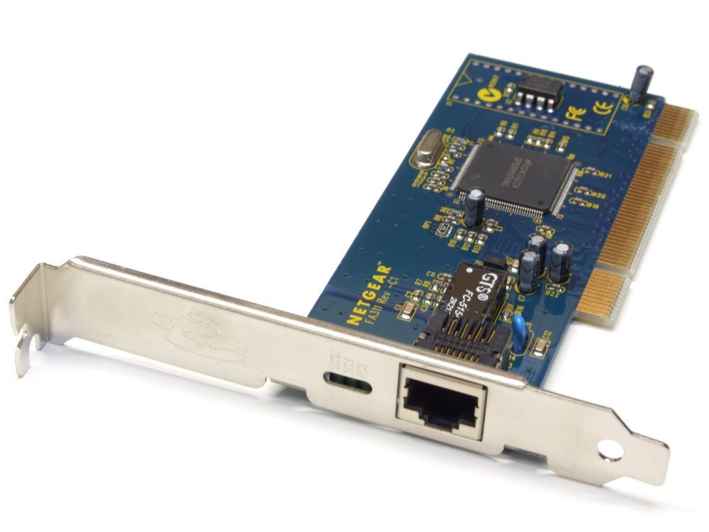 Netgear FA311 Rev-C1 PCI 10/100 Mbps PC DSL NIC Ethernet Network Card