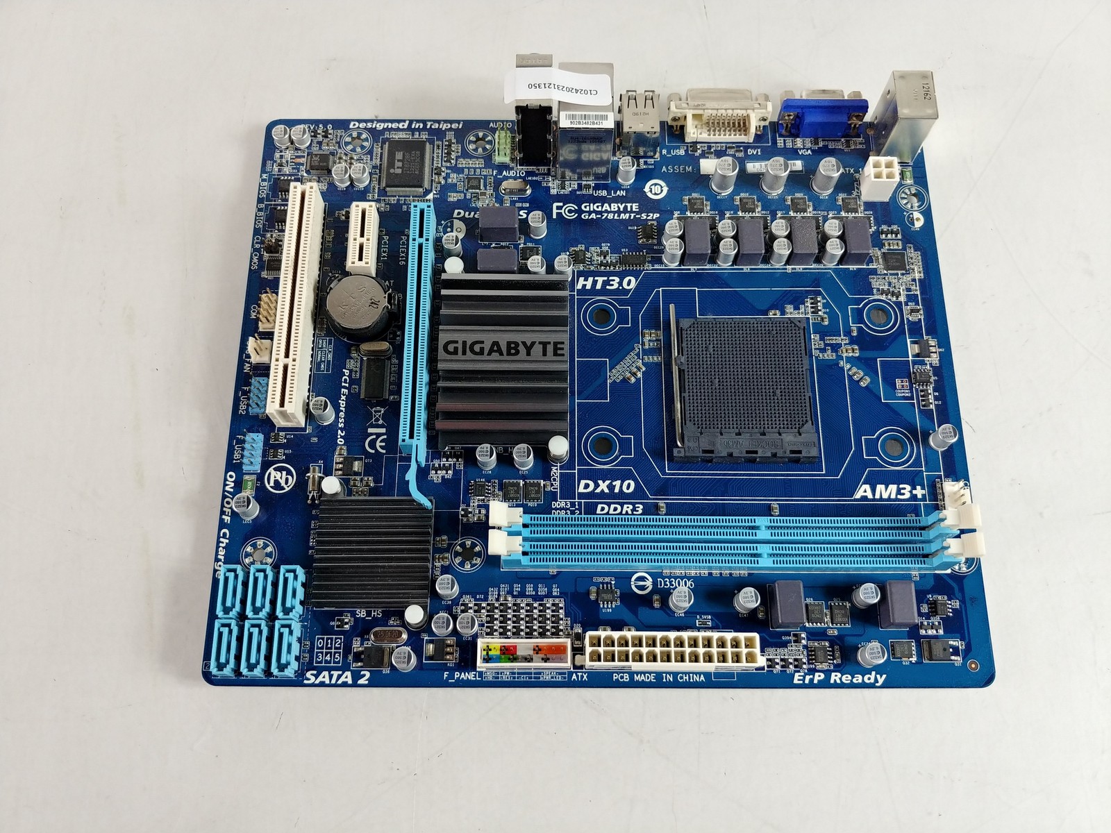 Gigabyte GA-78LMT-S2P Socket AM3+ DDR3 SDRAM Desktop Motherboard