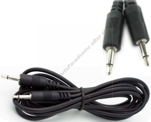 Lot50 6ft 1/8"MONO Male-M,3.5mm Plug,Audio Lead/Patch/Cable/Cord/Wire $SHIP DISC
