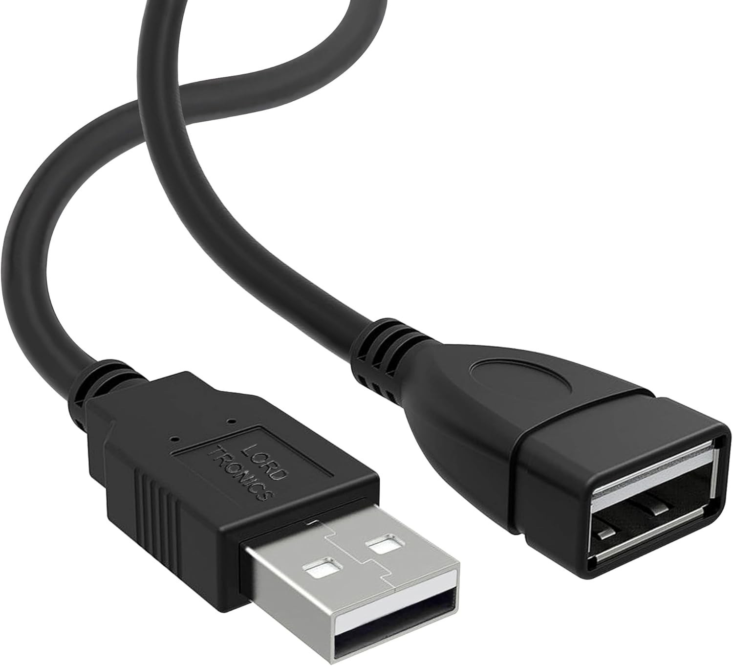 Cable de extensión USB 3FT, macho a hembra, para transferencia y carga