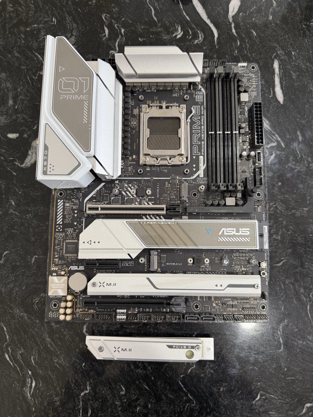 ASUS PRIME X670E-PRO WIFI AMD Socket AM5 DDR5 ATX Motherboard