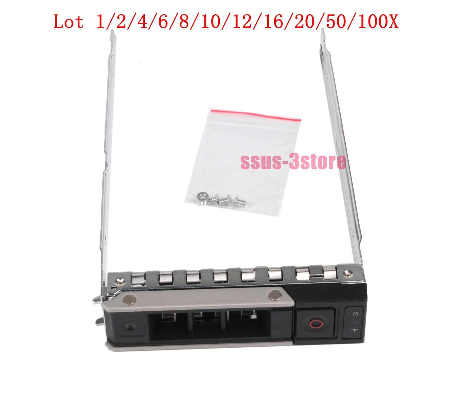 Lot 1-100 WH5D2 Y796F X7K8W G14 Dell 3.5" SAS SATA HDD Caddy R640 R740 R740xd