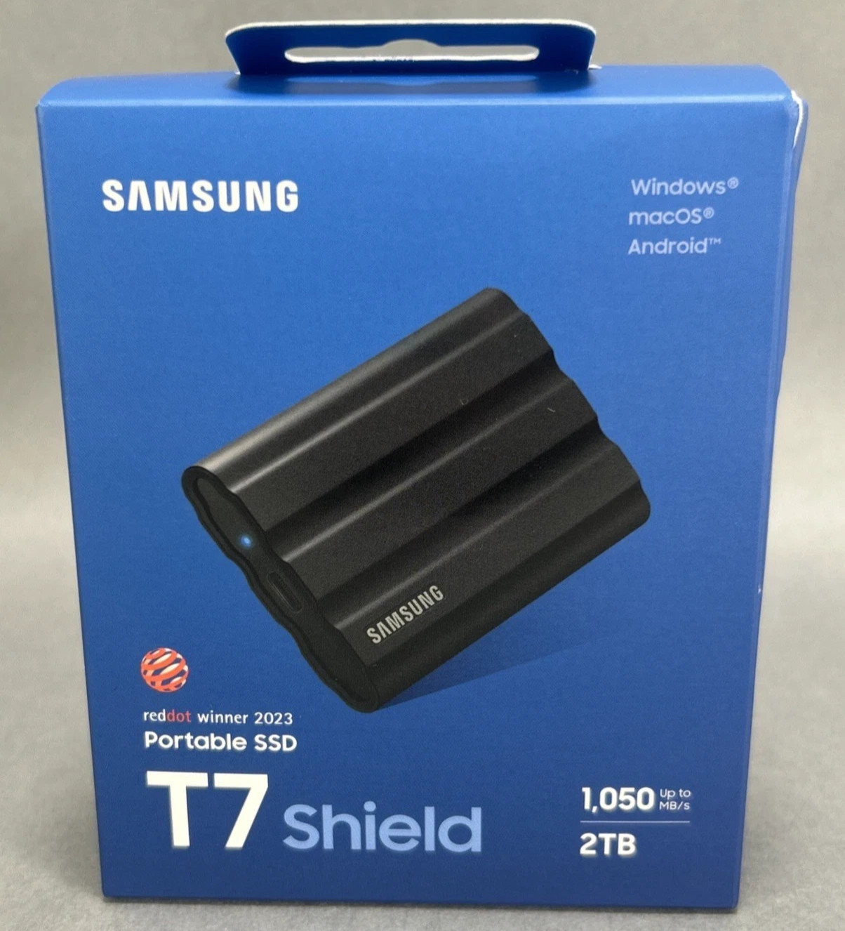 ⭐NEW SEALED⭐ Samsung T7 Shield 2TB USB-C Portable SSD, Black