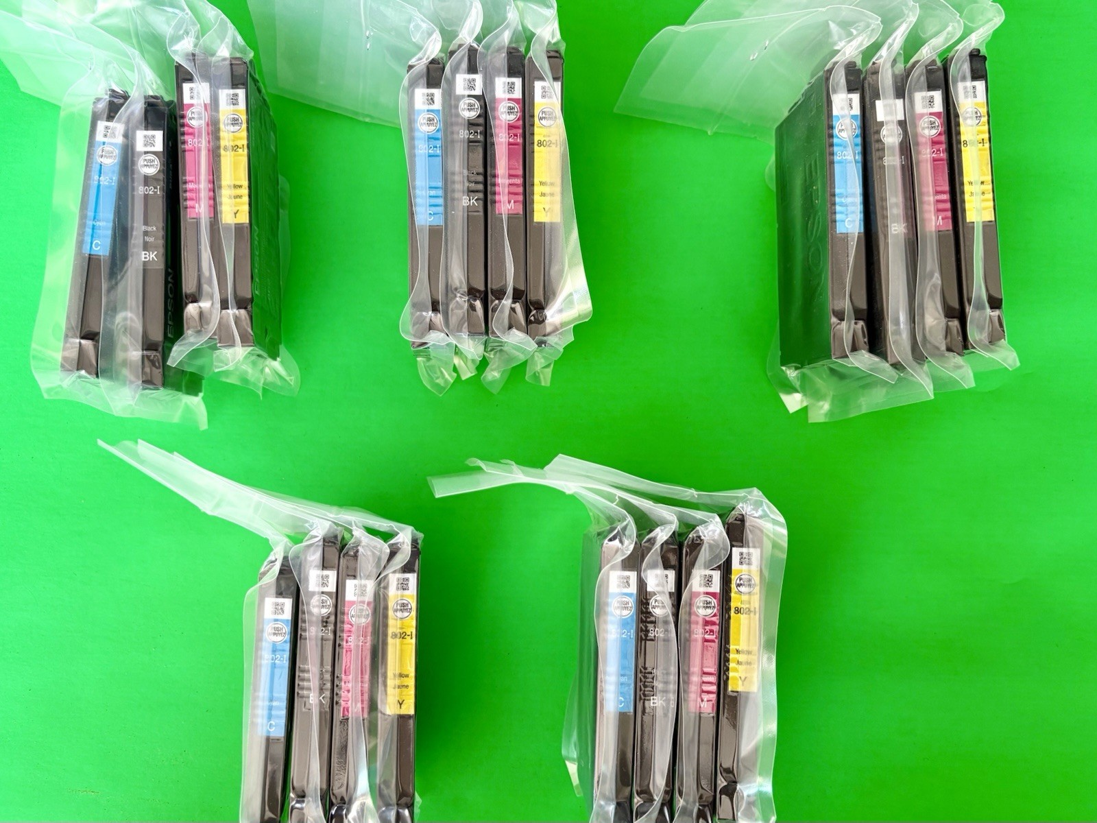 NEW Genuine EPSON 802 -i ink (5 sets) pro 4720 4730 4734 4740 READ DESCRIPTION