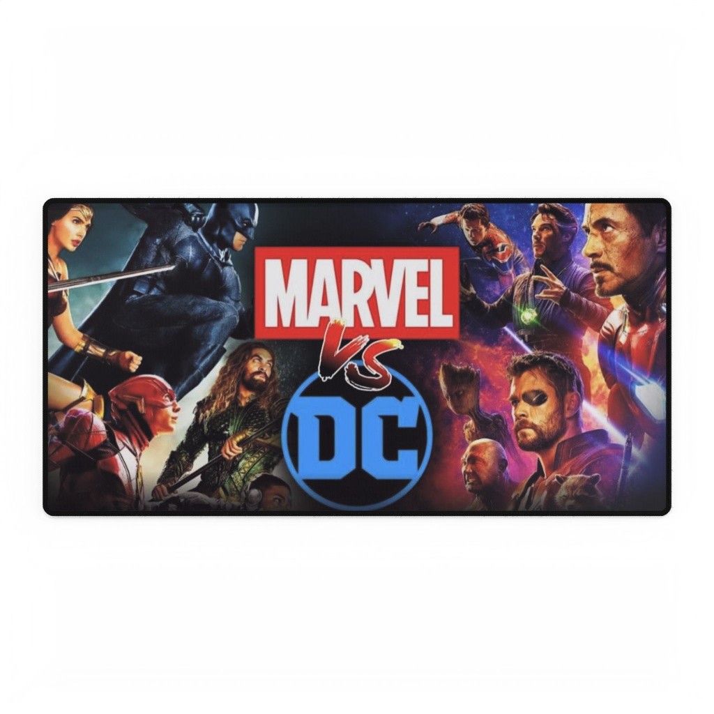 Marvel Vs DC Cinematic Universe Live-Action Crossover Mouse Pad Desk Mats