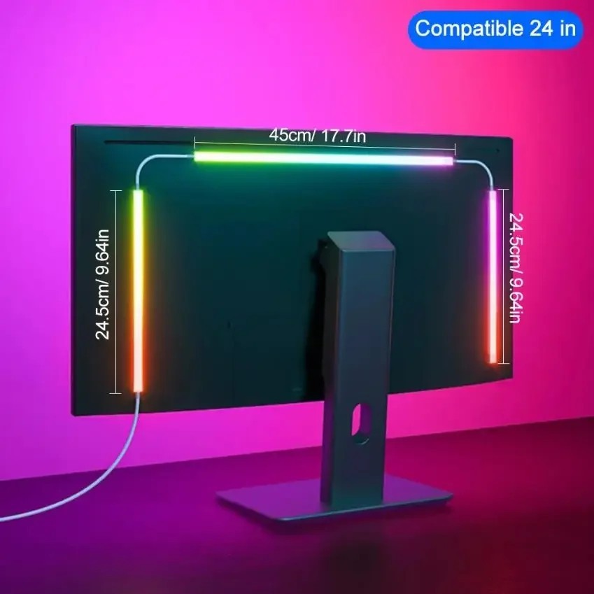 RGB Monitor Backlight LED Strip Kit