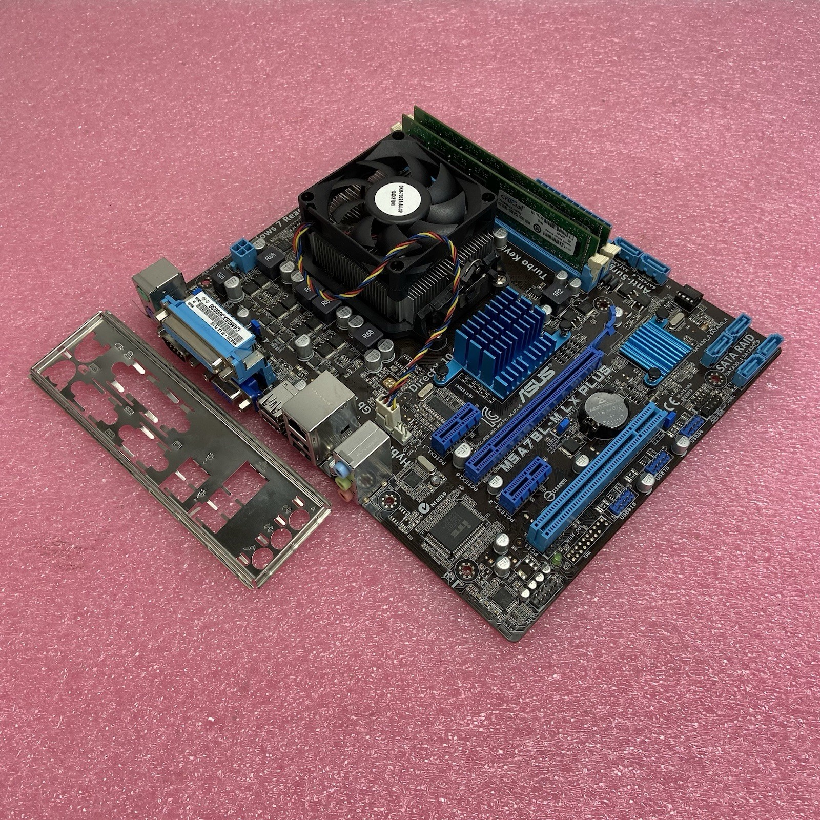 ASUS M5A78L-M Motherboard AMD Athlon 2 x2 270 3.4GHz 8GB RAM w/IO Shield