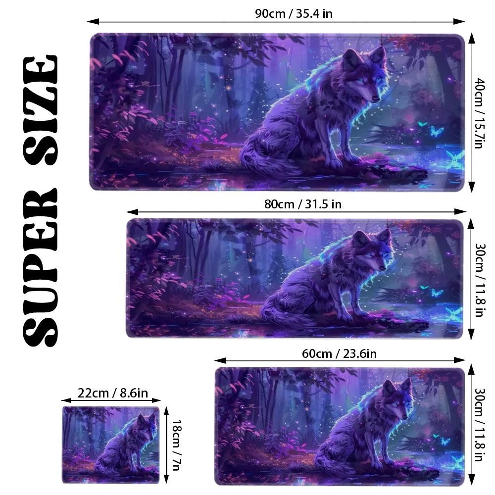 Mouse Pad Desk Mat Desk Mat Computer Pad 2D Flat Xxl Xl L Super Big Large Gami