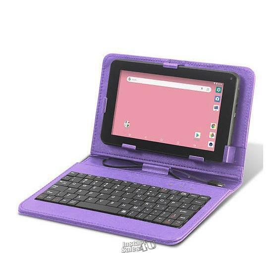 Quad Core Craig 10.1" Android Tablet Bundle Purple