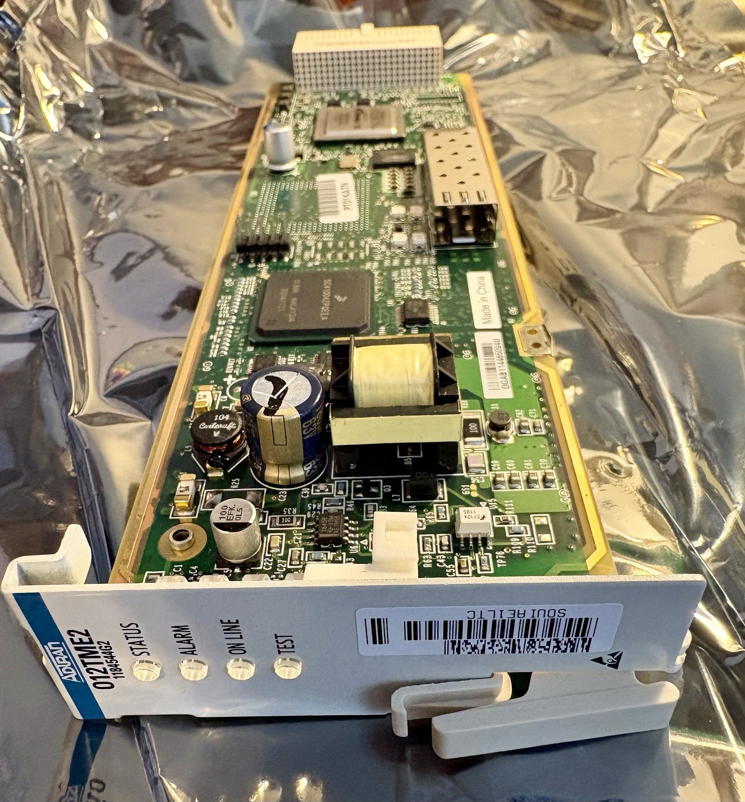 Adtran 1184544G2 Opti6100 O12TME2 OC-12 Tributary Module Enhanced