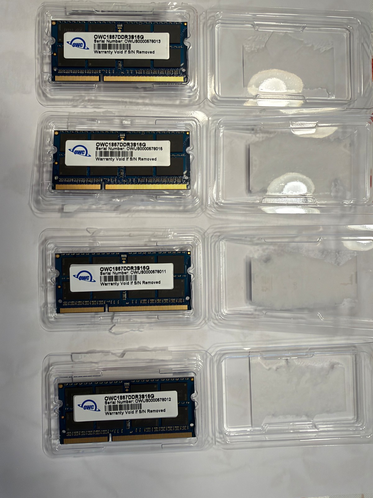 OWC 64GB (4 x 16GB) DDR3 1867MHz PC3-14900 SO-DIMM Laptop / Mac Memory Upgrade K