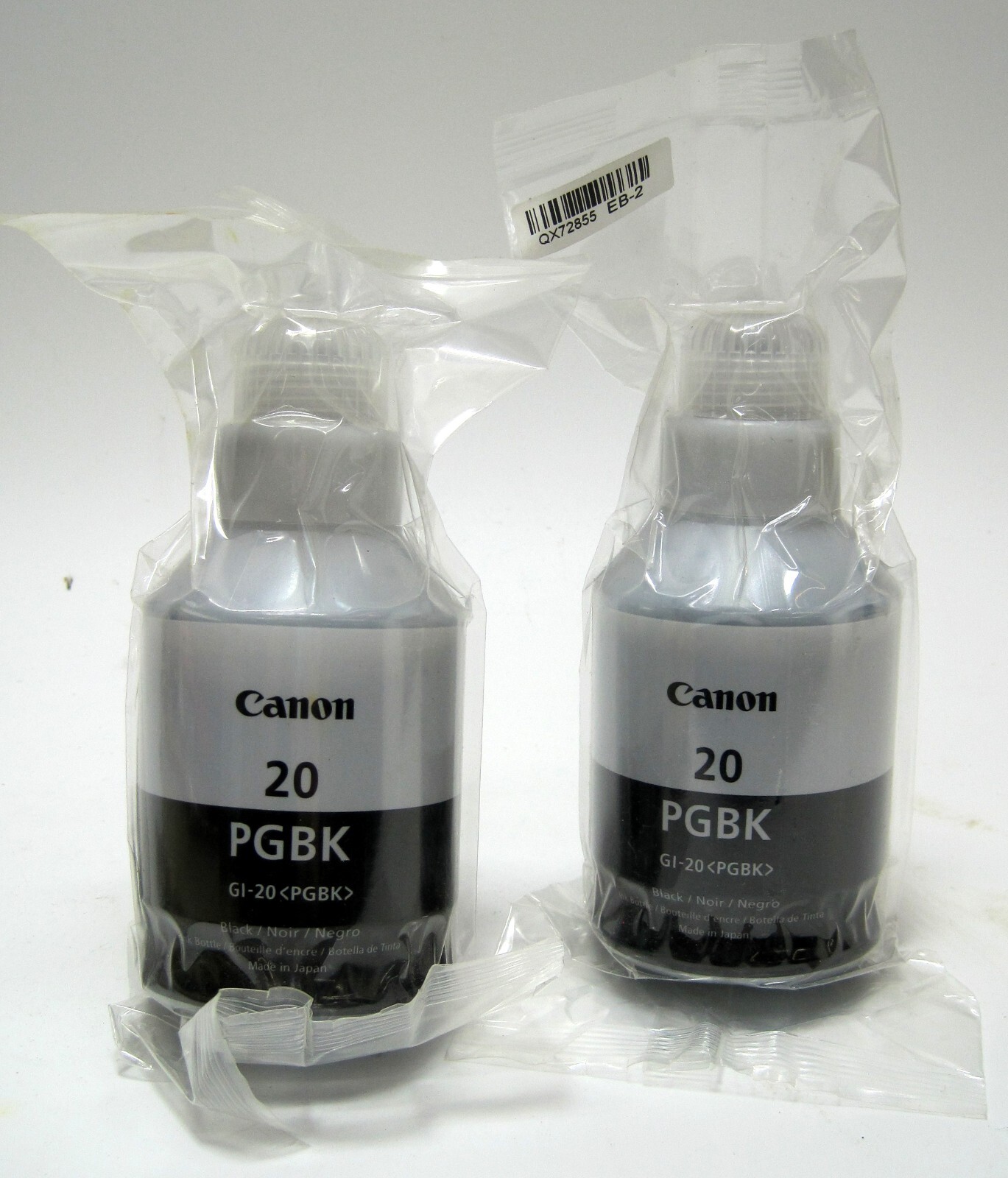 Canon 20 PGBK Black Ink Set Of Two 170 ml New Sealed No Box