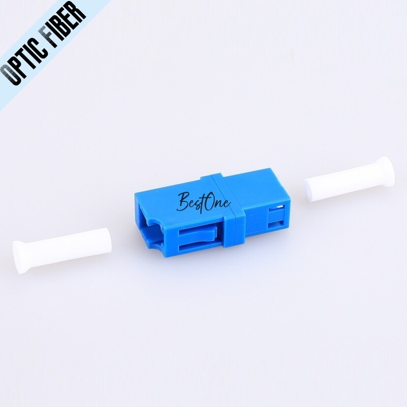 50Pcs LC to LC UPC APC Simplex Optic Fiber Connector Optical Adapter Coupler
