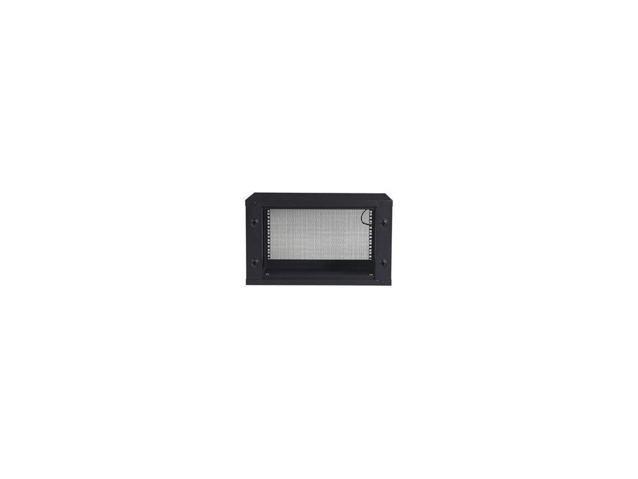 APC NetShelter WX 6U Wall Mount Cabinet, Black, 19 Rack Width, 12.95 Rack Depth,