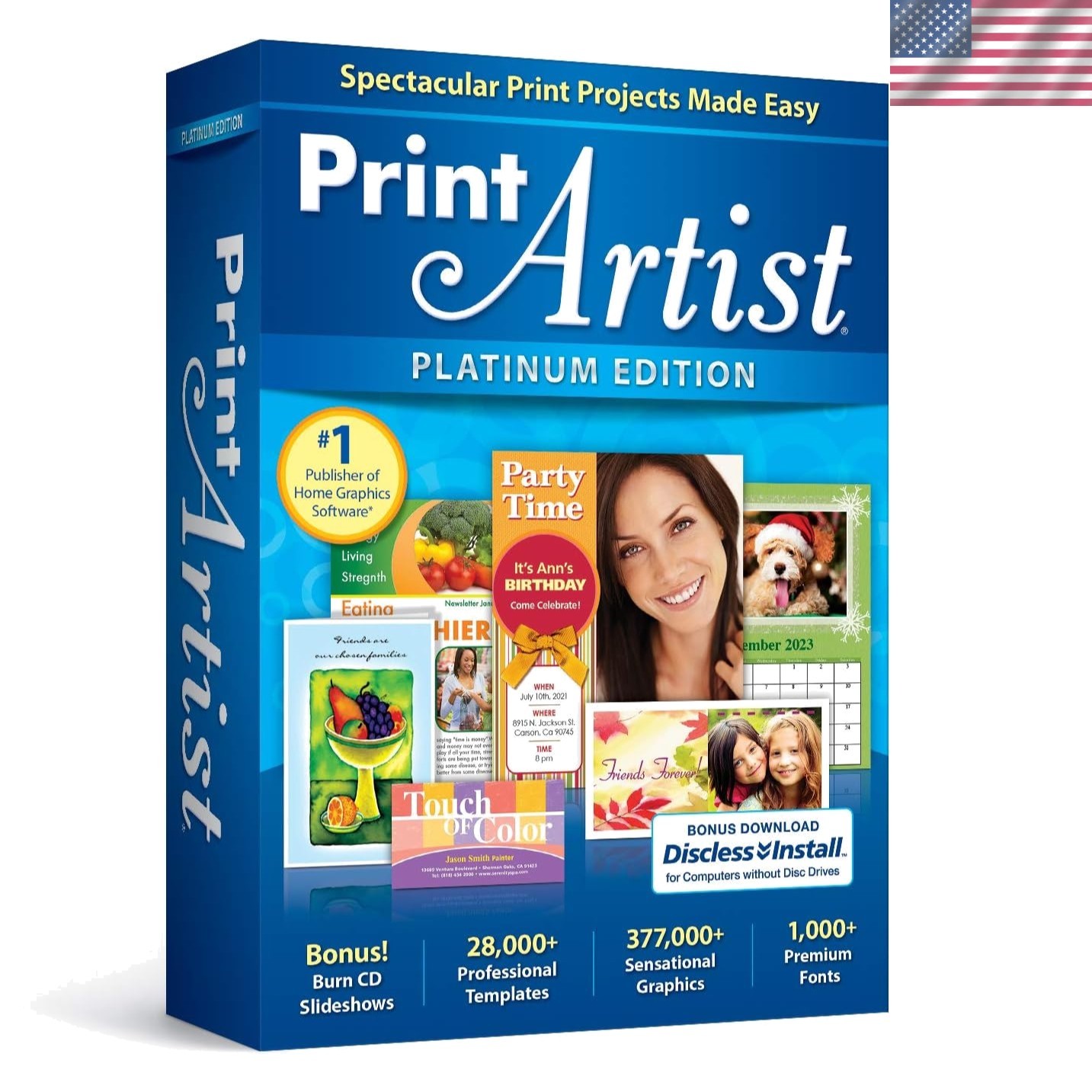 Print Artist Platinum 25 Printer Software