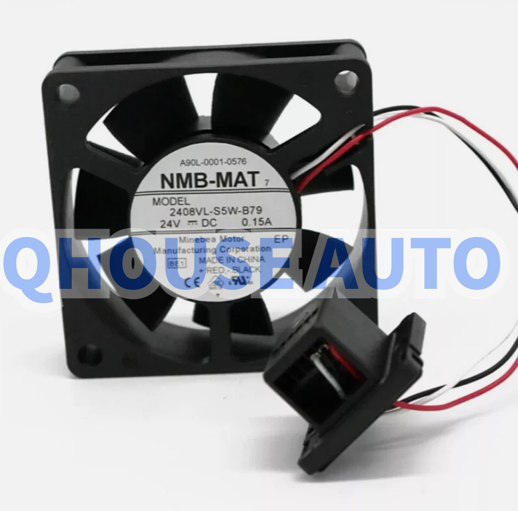 1PC New NMB A90L-0001-0576 2408VL-S5W-B79 24V 0.15A Fan Fast Shipping