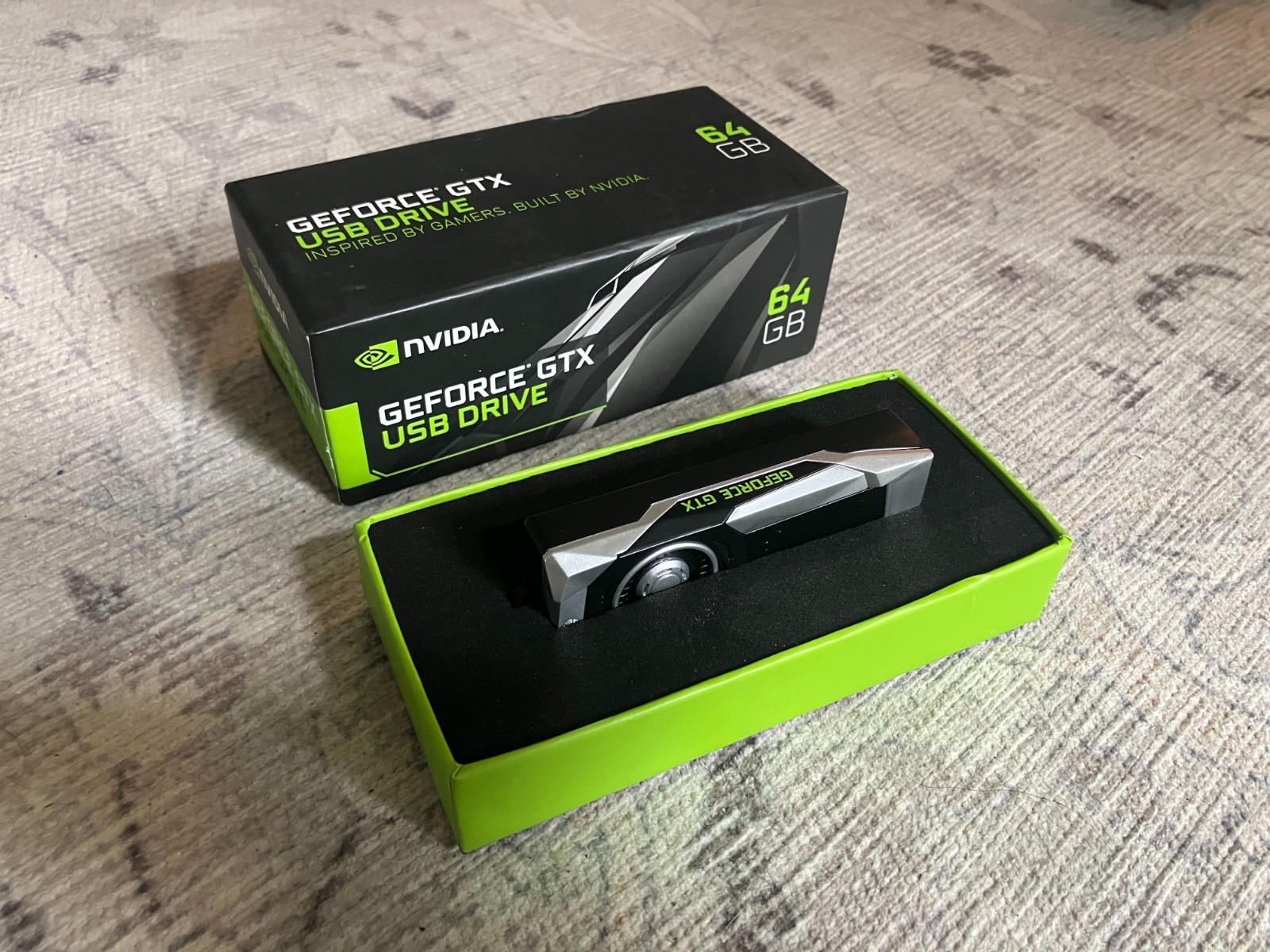 RARE LIMITED EDITION Nvidia GeForce GTX 1080 USB Flash Drive 64GB
