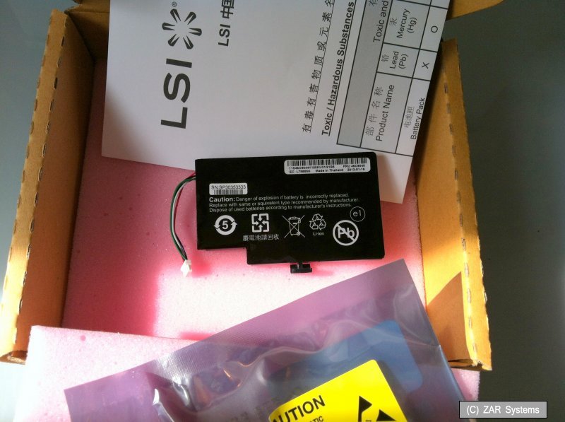 IBM LENOVO 46C9040 BATTERY, BATTERY FOR SERVERAID MR10M/10IS, M5015, MR10i, 43W4342