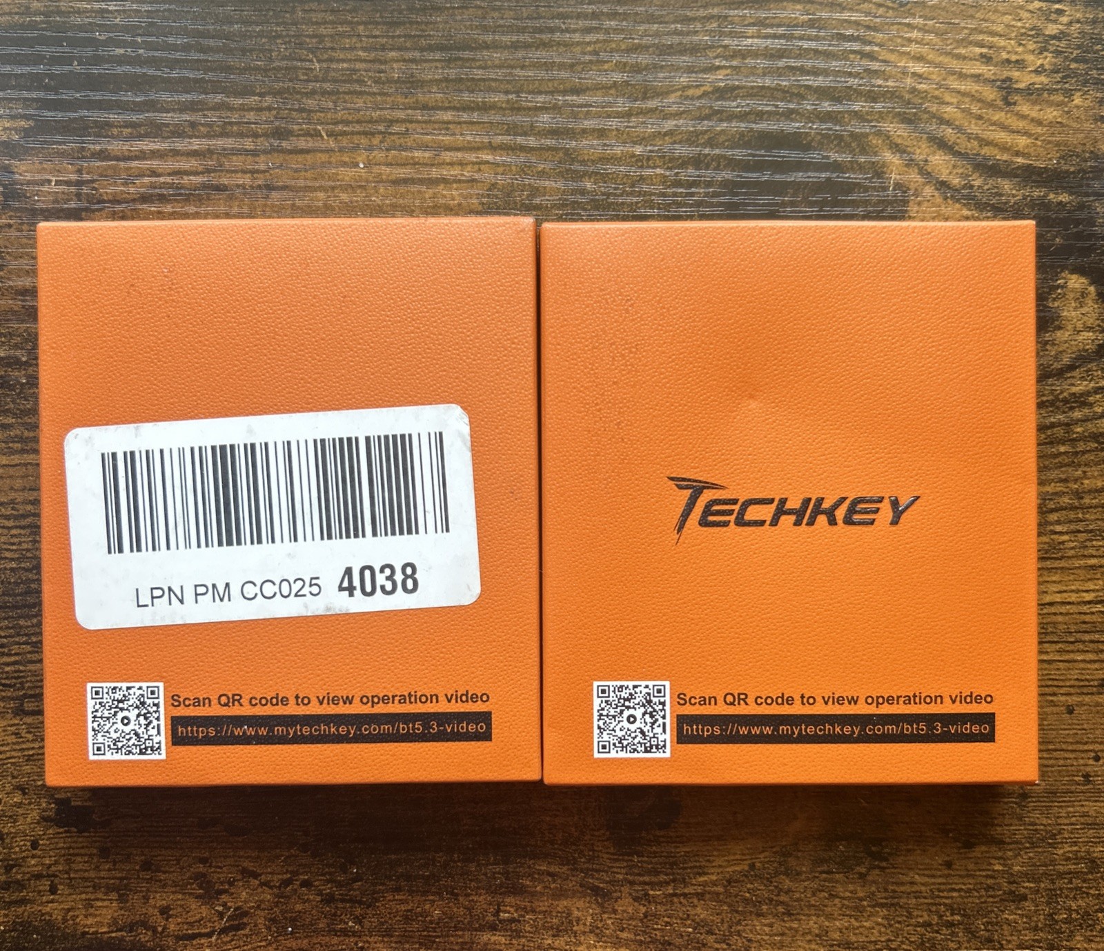 TECHKEY Model BT833 Black USB Long Range Bluetooth 5.3 Adapter ~ Lot Of Two