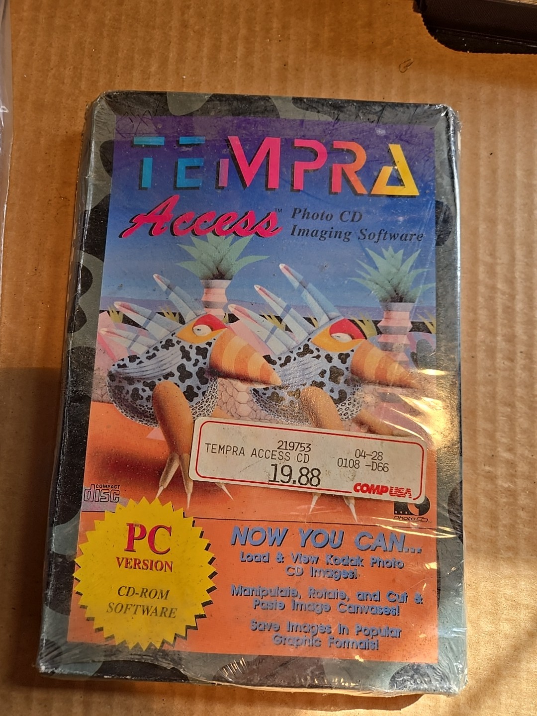 Tempra Access Plus IBM/PC CD-Rom