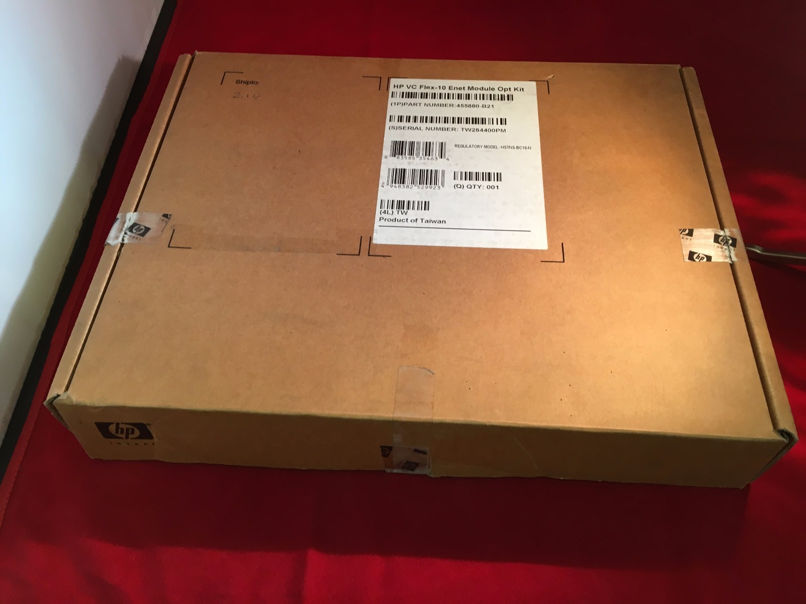 455880-B21 456095-001 455882-001 708052-001 HPE VC Flex-10 Switch NEW RETAIL****