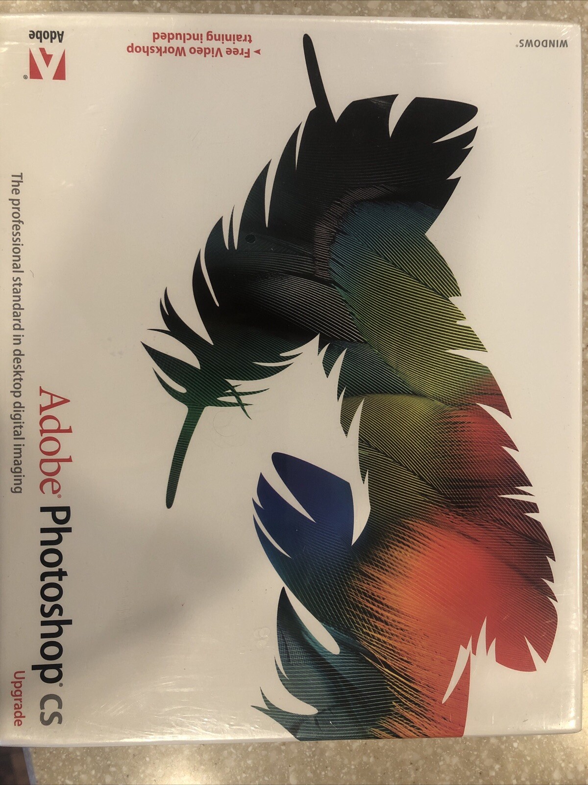 SEALED Genuine Adobe Photoshop CS Upgrade 2003  Windows For Ver 7.0 or Earlier