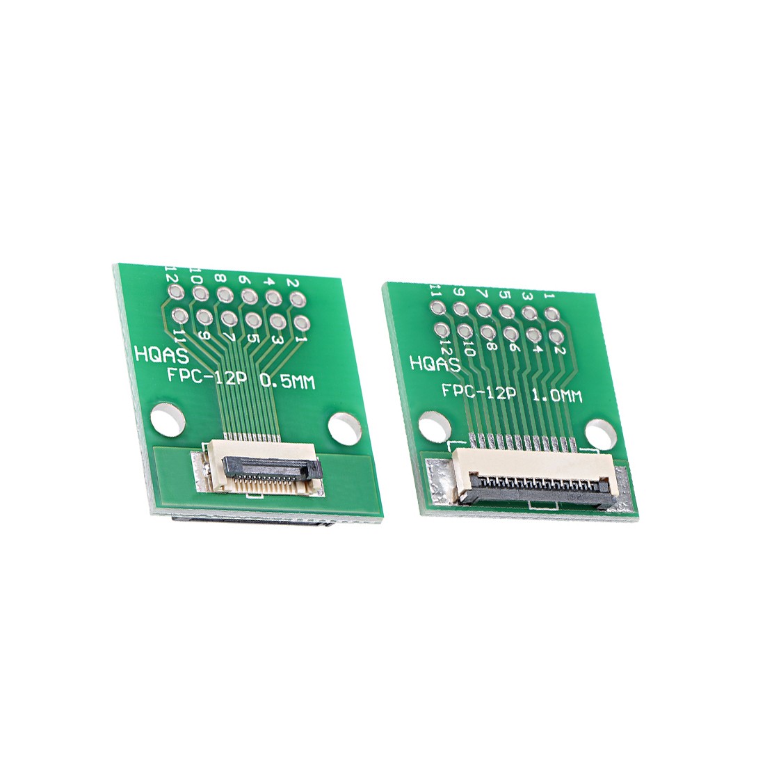 FFC FPC 12 Pin 0.5mm 1mm Pitch to DIP 2.0mm PCB Converter Couple Extend Adapter