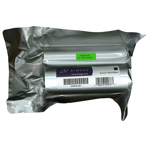 RIMAGE EVEREST Black Ribbon (203640-001) for Rimage Everest I/II/III