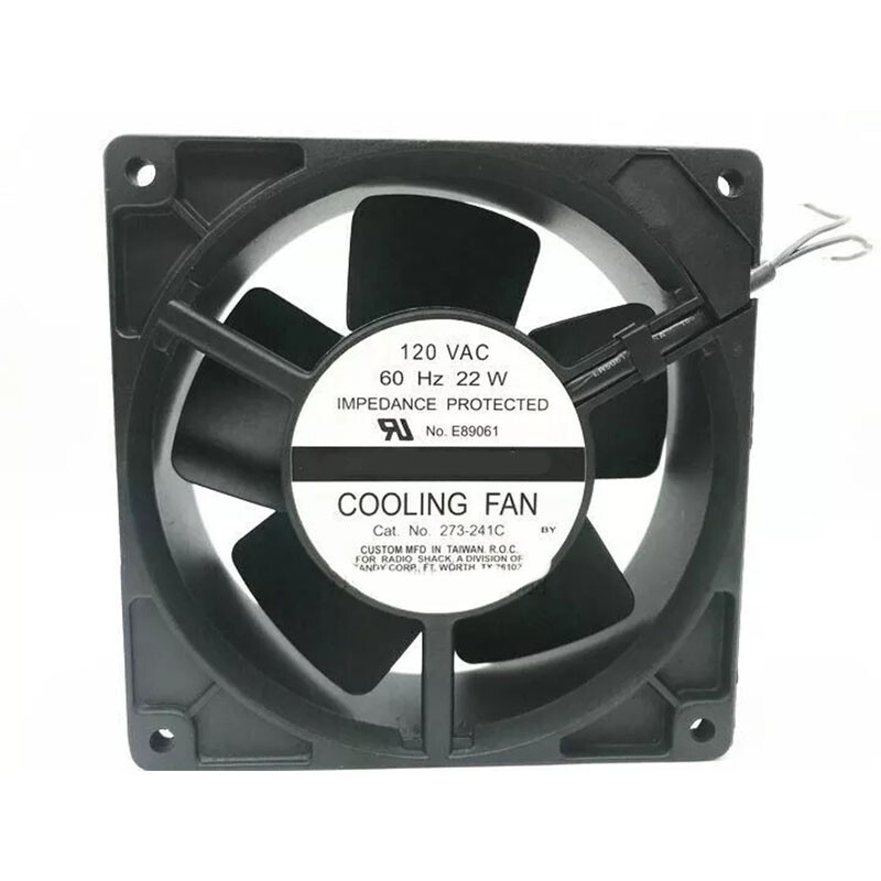 1PC For 273-241C/273241C 120V AC 60HZ 22W 12CM Cooling Fan Inverter Fan