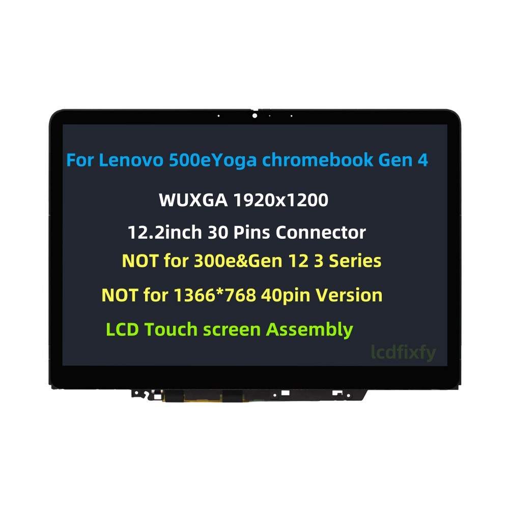 82W4001SUS 82W40009US LCD Touch screen for Lenovo 500e Yoga Chromebook Gen 4 