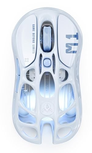 [Domestic Genuine Product] GravaStar Cute Light Blue Gaming Mouse Wireless/Wired