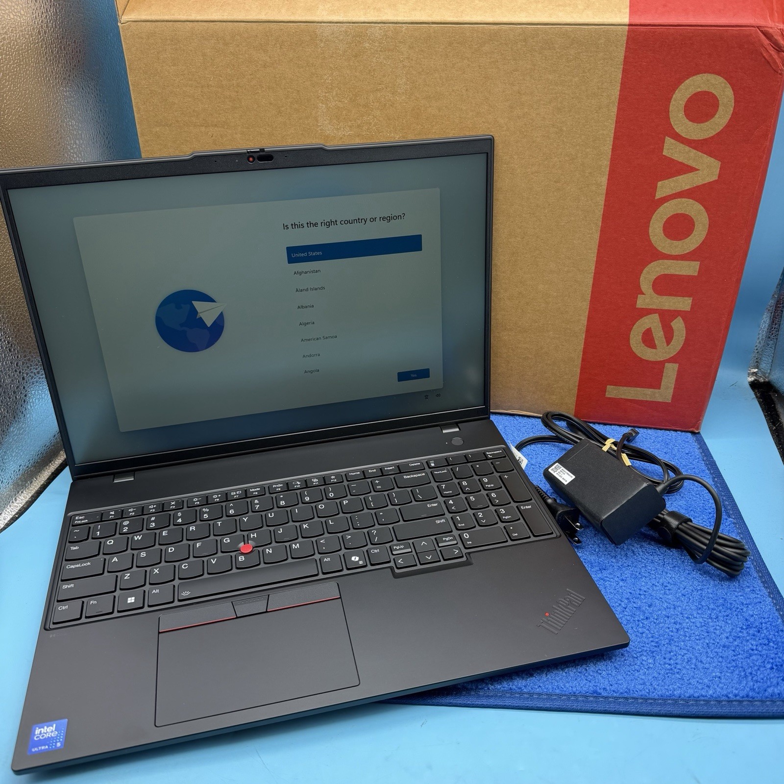 Lenovo ThinkPad L16 Gen 2 16" NB Intel Ultra 5 8GB RAM 512GB SSD - Touchscreen