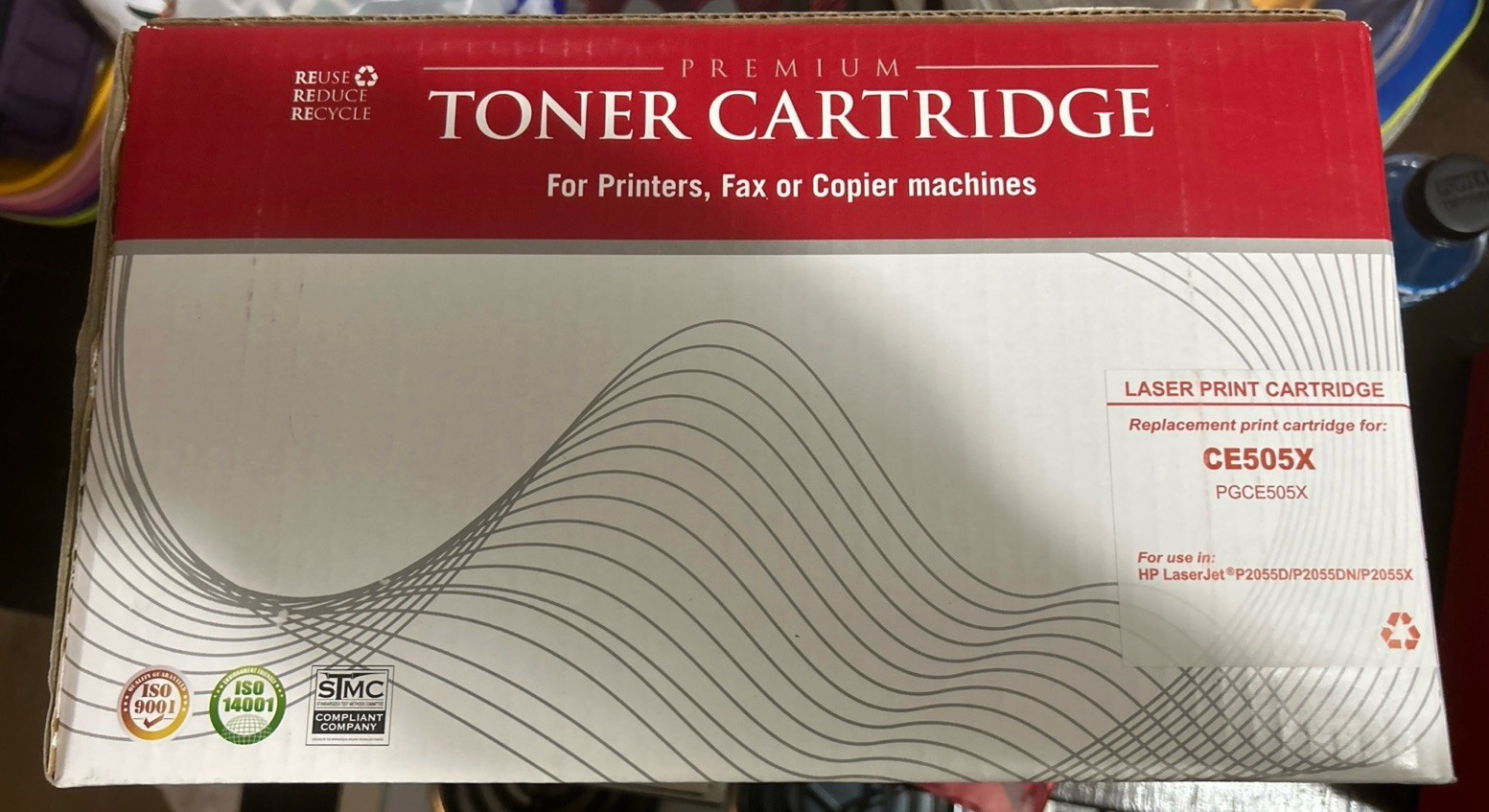 CE505X / 05X Black Toner High Yield for HP LaserJet P2055 Series - Sealed Bag
